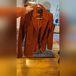 Corduroy Terracotta Banana Republic Blazer